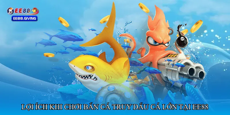 Lợi ích khi chơi Bắn cá truy dấu cá lớn tại EE88